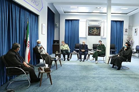 اولین جلسه هیئت امنای ستاد بازسازی عتبات عالیات استان قزوین در سال ۱۴۰۰تشکیل شد