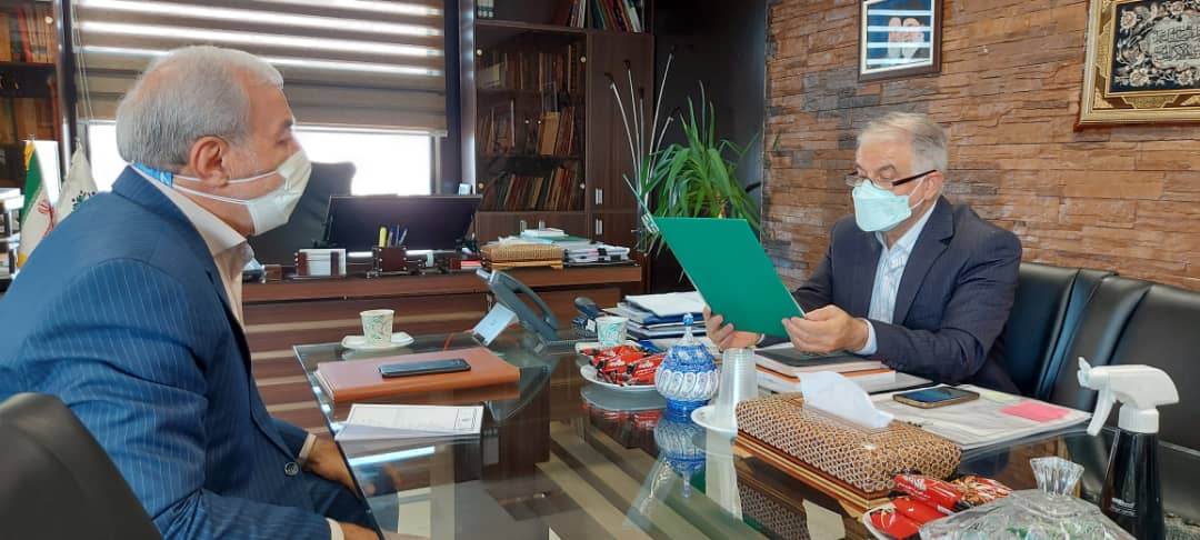 دیدار رئیس ستاد بازسازی عتبات استان با رئیس شورای شهر اصفهان