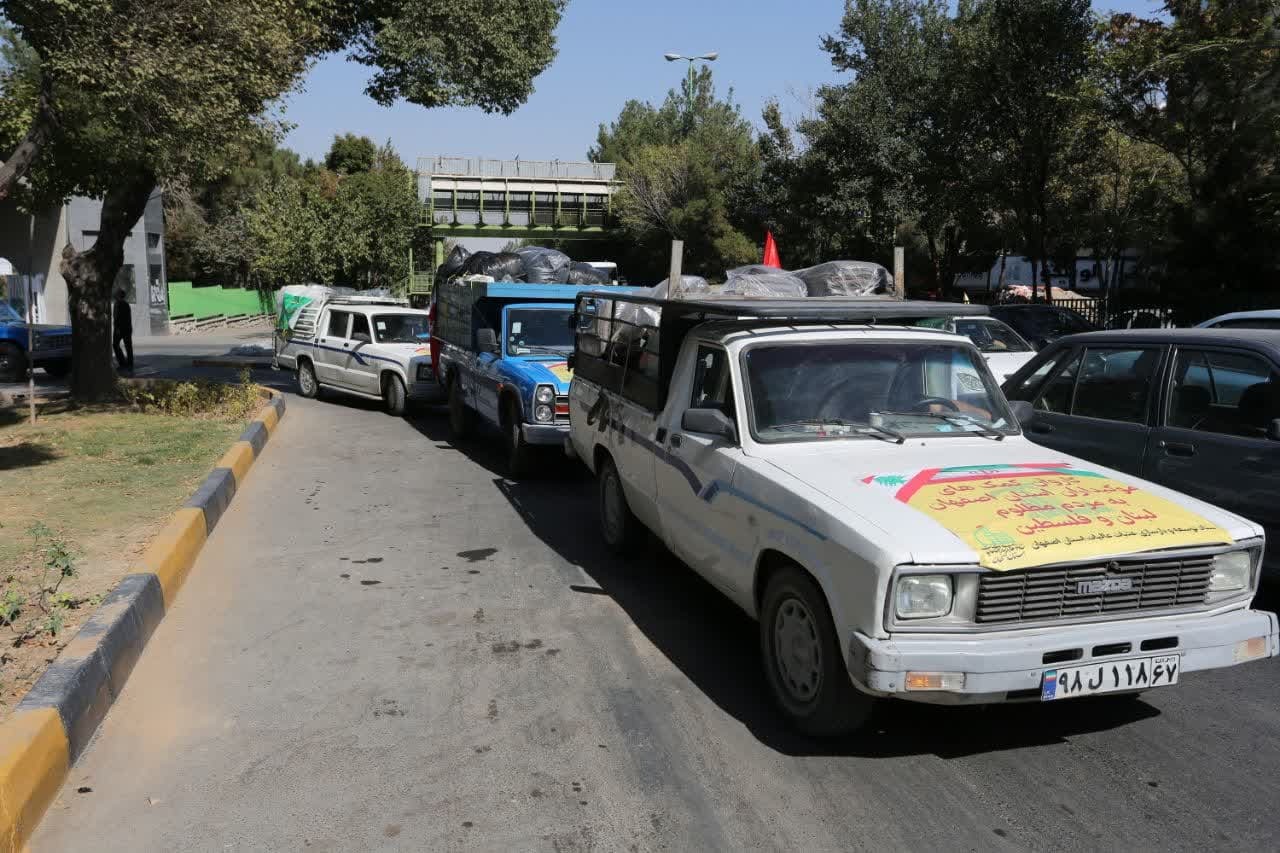 گزارش تصویری همایش تجلیل از موکبداران و کاروان کمکهای اهدایی به لبنان و غزه