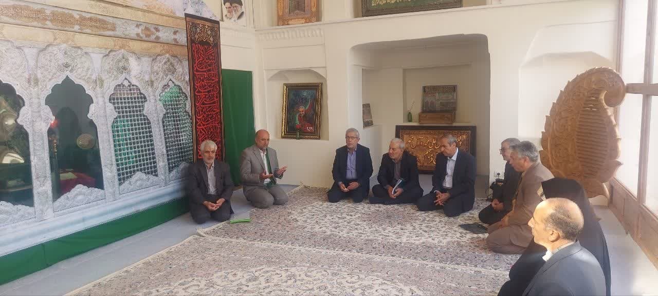 افتتاح تربت خانه ستاد توسعه و بازسازی عتبات عالیات استان اصفهان