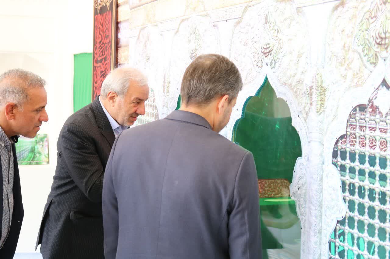 بازدید دکتر جمالی نژاد استاندار اصفهان از مجموعه ستاد توسعه و بازسازی عتبات عالیات استان اصفهان.