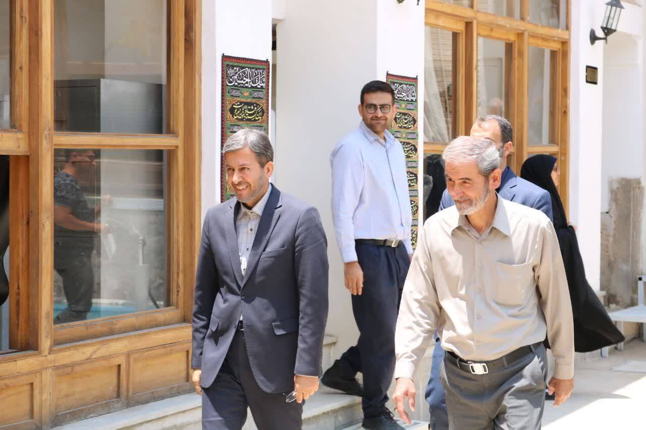 بازدید دکتر جمالی نژاد استاندار اصفهان از مجموعه ستاد توسعه و بازسازی عتبات عالیات استان اصفهان.