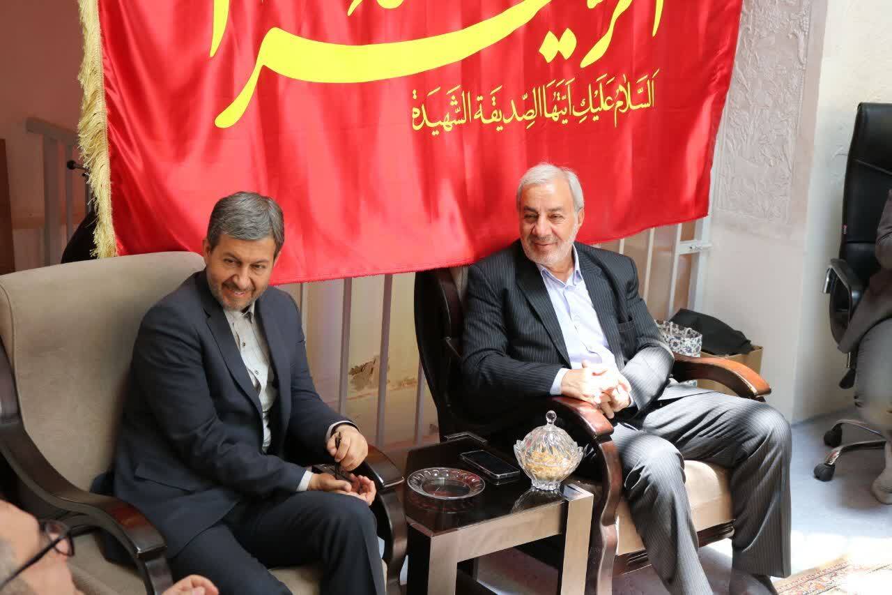 بازدید دکتر جمالی نژاد استاندار اصفهان از مجموعه ستاد توسعه و بازسازی عتبات عالیات استان اصفهان.