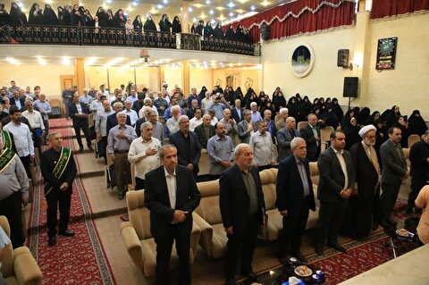 برگزاری همایش تجلیل از خادمین ستاد توسعه و بازسازی عتبات عالیات استان اصفهان