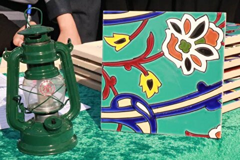 گزارش خبری پویش کاشی حرم در گلستان شهدا، ۲۱‌ آبان ماه ۱۴۰۴